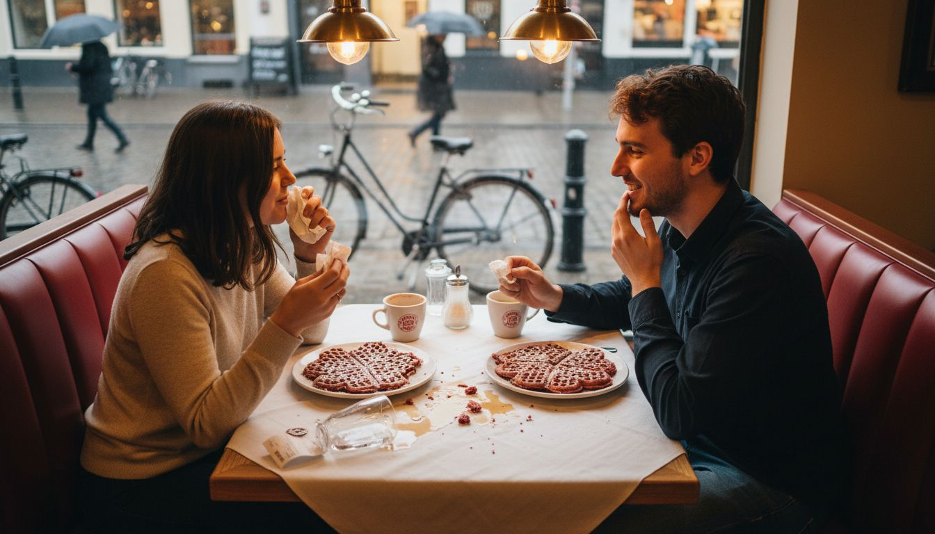 Waffle House Valentine: Vibrant Vegan Romance Brugge