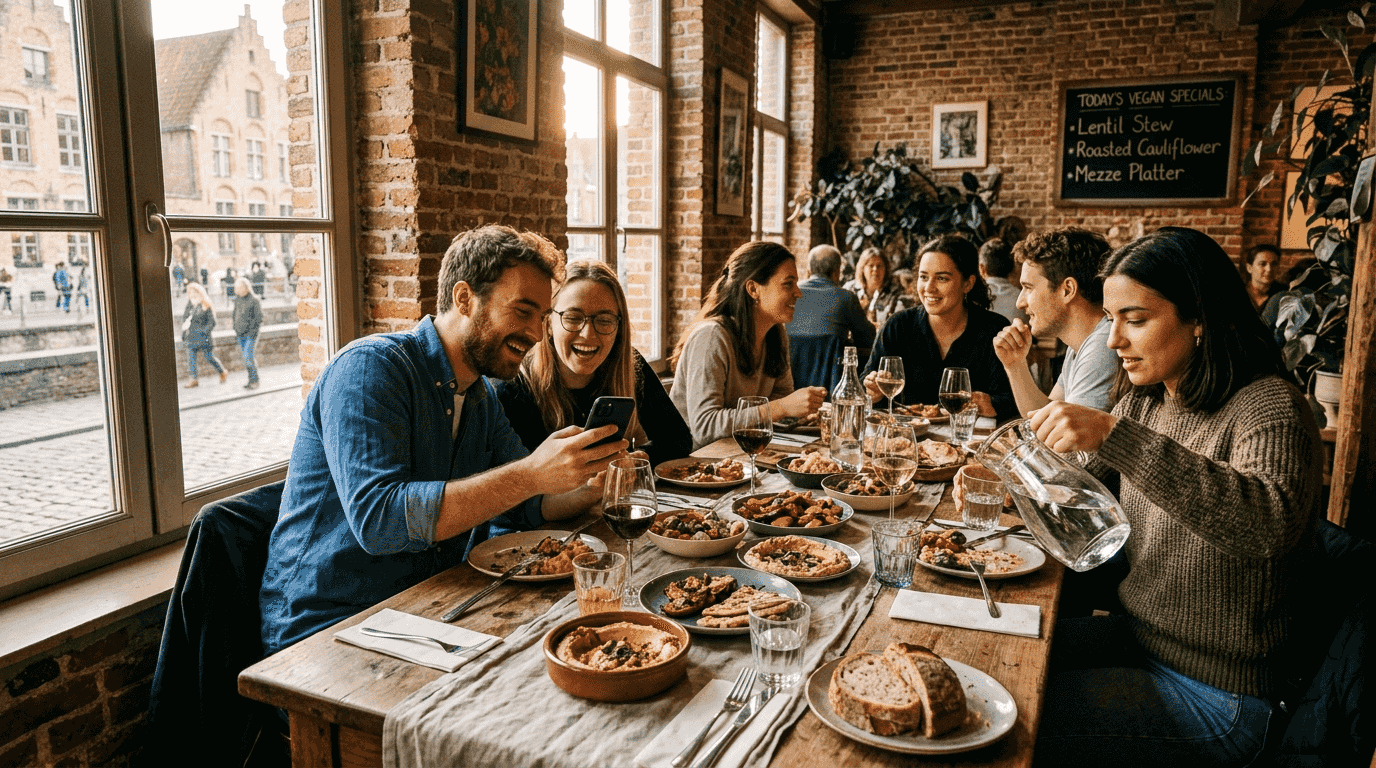 How to arrange healthy group dining in Brugge