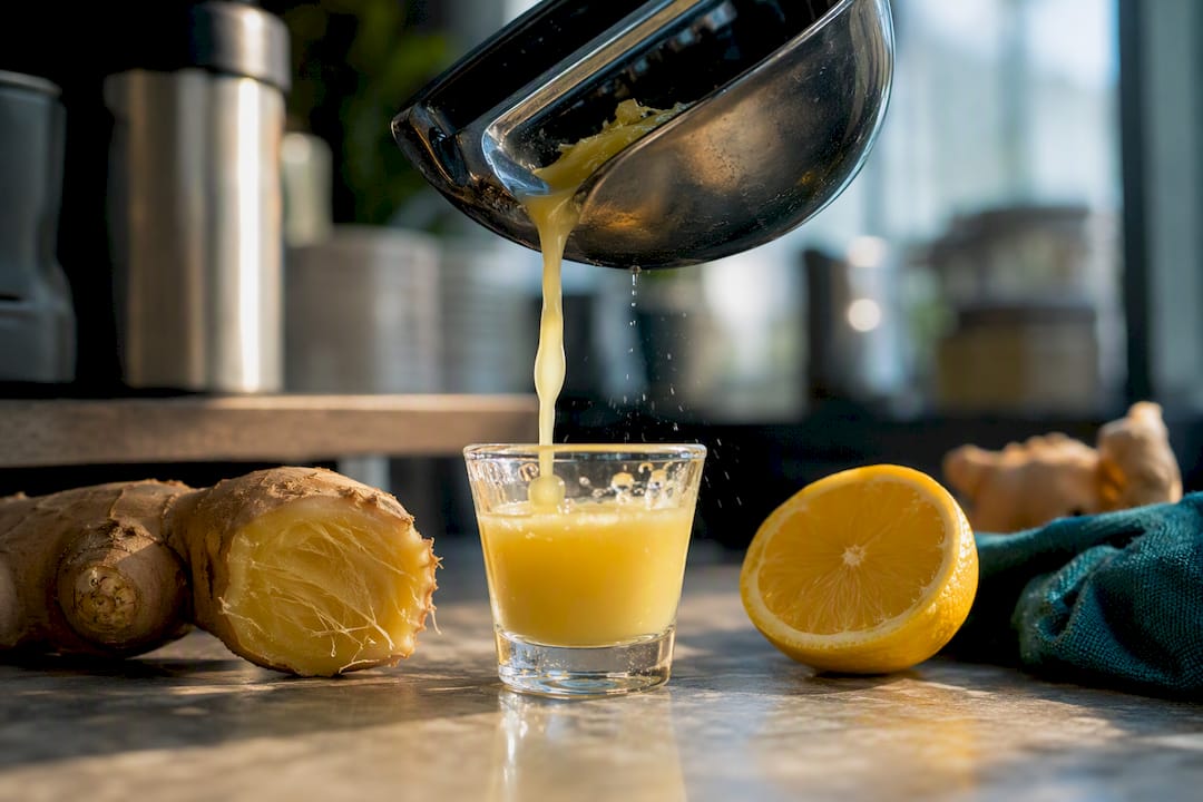 Ginger Shot Benefits: Start with a 15–20 ml Half Shot for Nausea Relief